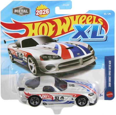 Mattel HOT WHEELS Auto XL angličák kovový 6 druhů