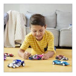 Mattel HOT WHEELS Auto zpětný chod 1:43 kovové 8 druhů