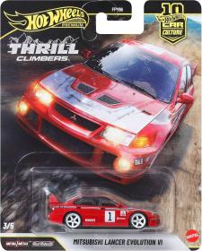 Mattel HOT WHEELS Car Culture auto angličák Mitsubishi Lancer kov
