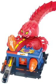 Mattel HOT WHEELS City Příšerná odplata herní set s autíčkem 2 druhy