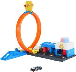 Mattel HOT WHEELS City super policejní stanice herní set s autíčkem