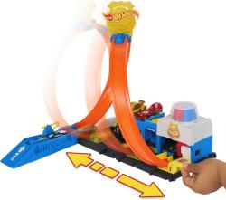 Mattel HOT WHEELS City super policejní stanice herní set s autíčkem