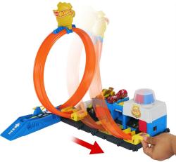 Mattel HOT WHEELS City super policejní stanice herní set s autíčkem