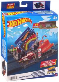 Mattel HOT WHEELS City Zábava ve městě herní set s autíčkem 2 druhy