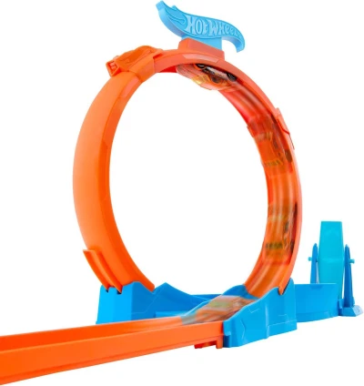 Mattel HOT WHEELS Creator Trojitá smyčka akční dráha set s autem