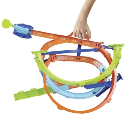 Mattel HOT WHEELS Extrémní hyper smyčka set akční dráha s autíčkem