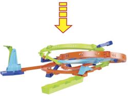Mattel HOT WHEELS Extrémní hyper smyčka set akční dráha s autíčkem