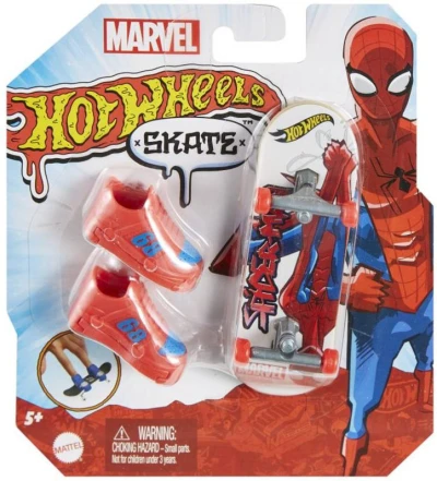 Mattel HOT WHEELS Fingerboard tématický set skateboard + boty různé druhy