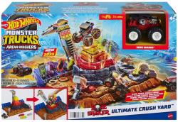 Mattel HOT WHEELS Monster Trucks Aréna: Bone Shaker finále set s autem