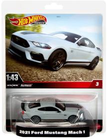 Mattel HOT WHEELS Prémiové auto angličák 1:43 kov 2 druhy