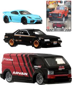 MATTEL HOT WHEELS Prémiové auto Bulvár model kovový 5 druhů MATTEL HOT WHEELS Prémiové auto Bulvár model kovový 5 druhů