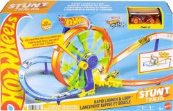Mattel HOT WHEELS Řetězový náraz set akční dráha s autíčkem