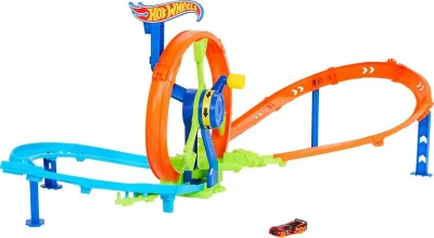 Mattel HOT WHEELS Řetězový náraz set akční dráha s autíčkem