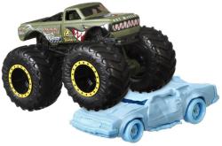 Mattel HOT WHEELS Set auto Monster Trucks + angličák různé druhy kov