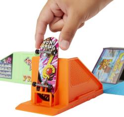 Mattel HOT WHEELS Skatepark set s fingerboardem a botami různé druhy