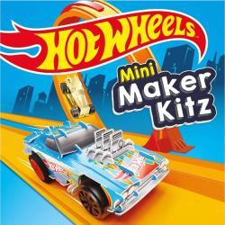 Mattel HOT WHEELS Stavebnice mini autíčko zpětný chod s překvapením