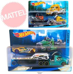 Mattel HOT WHEELS Tahač s autem 6druhů Mattel HOT WHEELS Tahač s autem 6druhů