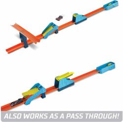 Mattel HOT WHEELS Track Builder set s autíčkem pro stavitele Dlouhý skok