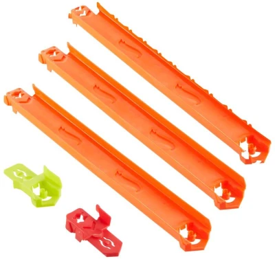 Mattel HOT WHEELS Track Creator sada 3 rovných tratí Speed Snap