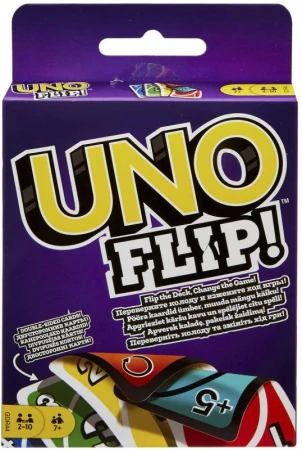 Mattel Hra karetní Uno Flip karty (společenská hra) Mattel Hra karetní Uno Flip karty (společenská hra)