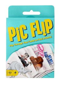 Mattel Hra Pic Flip karetní hra