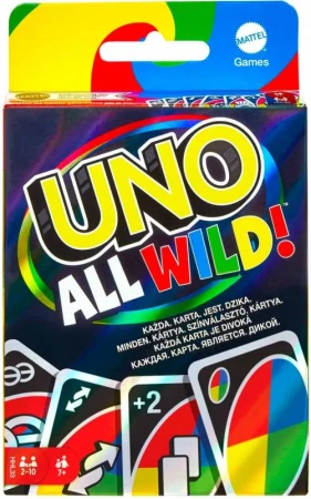 Mattel Hra Uno Divoké karty (společenská hra) Mattel Hra Uno Divoké karty (společenská hra)