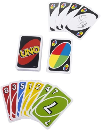 Mattel HRA Uno karty BGY49 (společenská hra)