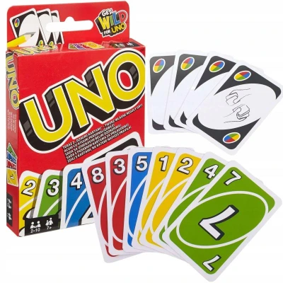 Mattel HRA Uno karty Get Wild nové (společenská hra)