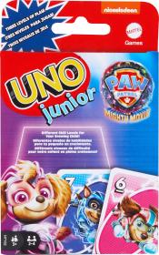 Mattel HRA Uno karty Junior Tlapková Patrola (společenská hra)