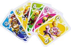 Mattel HRA Uno karty Junior Tlapková Patrola (společenská hra)
