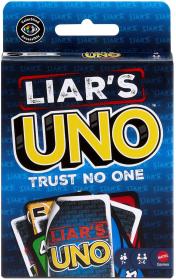 Mattel Hra Uno karty Liars (společenská hra)
