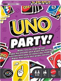 Mattel Hra Uno karty Party! (společenská hra)