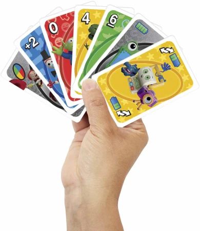 Mattel HRA Uno karty Příběh hraček 5 (Toy Story) (společenská hra)