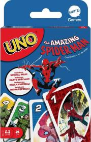 Mattel Hra Uno karty Spiderman (společenská hra)
