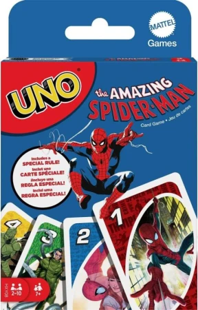 Mattel Hra Uno karty Spiderman (spoločenská hra) Mattel Hra Uno karty Spiderman (spoločenská hra)
