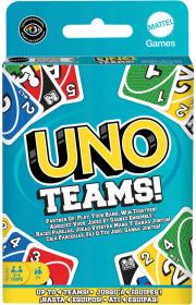 Mattel HRA Uno karty Teams! (společenská hra)