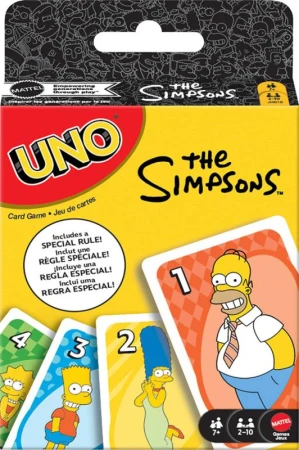 Mattel HRA Uno karty The Simpsons (spoločenská hra) Mattel HRA Uno karty The Simpsons (spoločenská hra)