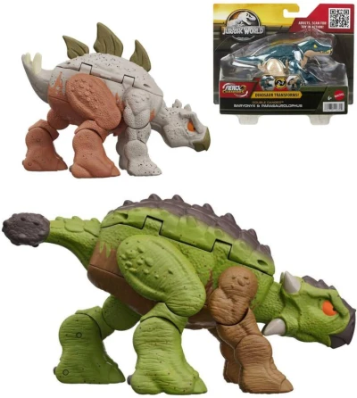 Mattel Jurassic World dinosaurus pravěký ještěr s transformací 4 druhy plast Mattel Jurassic World dinosaurus pravěký ještěr s transformací 4 druhy plast