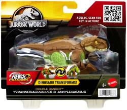 Mattel Jurassic World dinosaurus pravěký ještěr s transformací 4 druhy plast