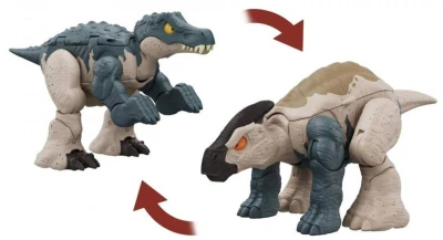 Mattel Jurassic World dinosaurus pravěký ještěr s transformací 4 druhy plast