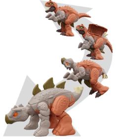 Mattel Jurassic World dinosaurus pravěký ještěr s transformací 4 druhy plast