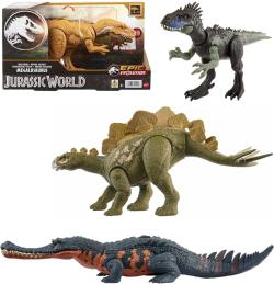 Mattel Jurský svět: Nadvláda dinosaurus s divokým řevem na baterie 6 druhů Zvuk