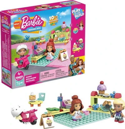 Mattel MEGA CONSTRUX Barbie Nej kamarádky set se 2 figurkami 2 druhy (stavebnice)