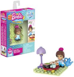 Mattel Mega Construx stavebnice mikro panenka Barbie s doplňky 6 druhů