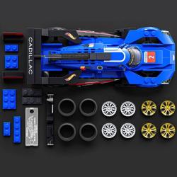 Mattel Mega Hot Wheels extrémní rychlost auto Cadillac 236 dílků stavebnice