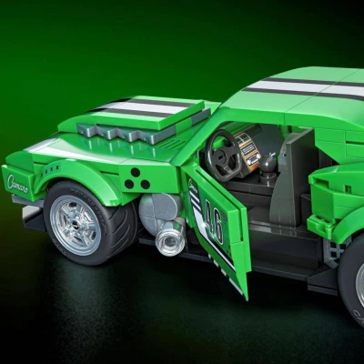 Mattel Mega Hot Wheels extrémní rychlost auto Camaro 289 dílků stavebnice