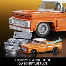 Mattel Mega Hot Wheels prémiová edice auto Chevy 858 dílků stavebnice