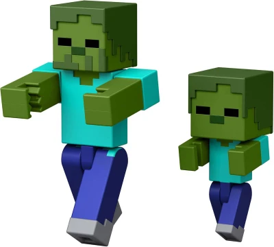 Mattel MINECRAFT Akční figurky plastový set s herními doplňky 2 druhy