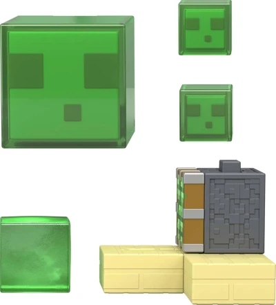 Mattel MINECRAFT Akční figurky plastový set s herními doplňky 2 druhy