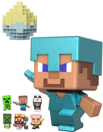 Mattel MINECRAFT Mini figúrka vo vajíčku rôzne druhy s prekvapením Mattel MINECRAFT Mini figúrka vo vajíčku rôzne druhy s prekvapením